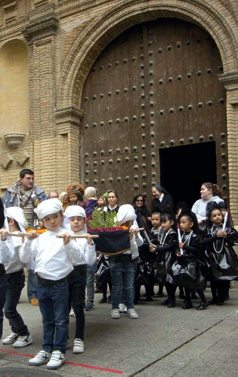 Procesión infantil del colegio Escolapios