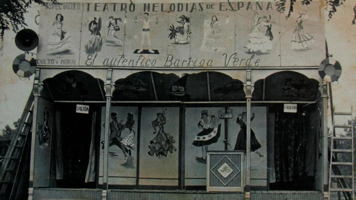 Barraca «Melodías de España» de Xosé Silvent.
