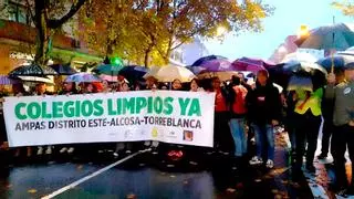 Rocío Mesa, madre de Sevilla Este que se manifiesta por la limpieza en colegios: "Vienen con picaduras y hay telarañas"