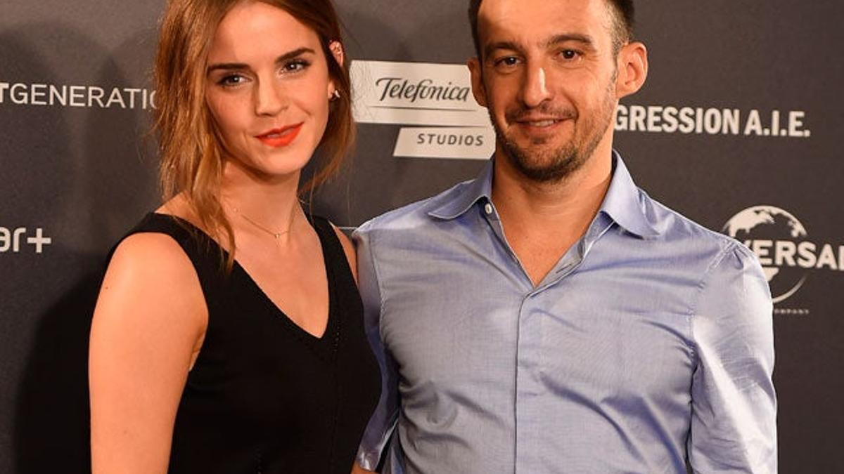 Emma Watson y Alejandro Amenábar presentan 'Regresión' en Madrid