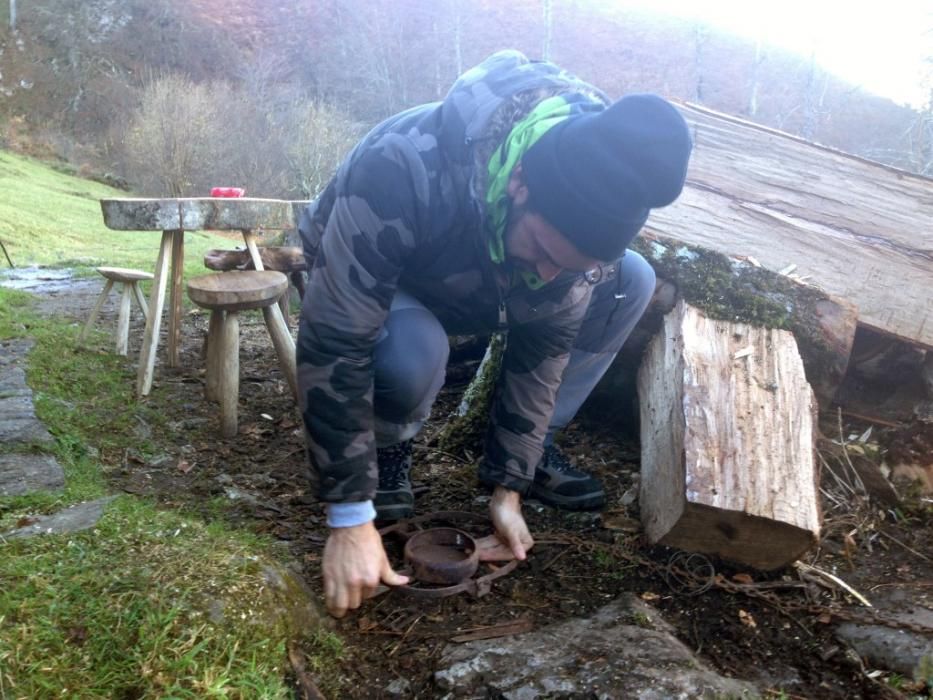 El actor Mario Casas en los Picos de Europa