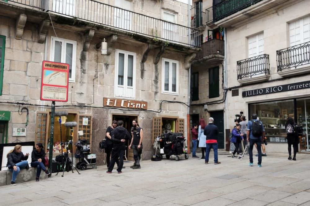 Telemundo rueda en Vigo 50 escenas para la serie Enemigo Íntimo, emitida por Netflix