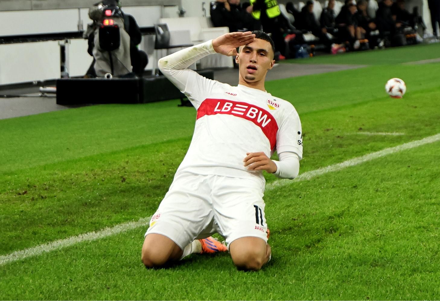 Las imágenes del debut del Celta en Europa League, frente al Stuttgart