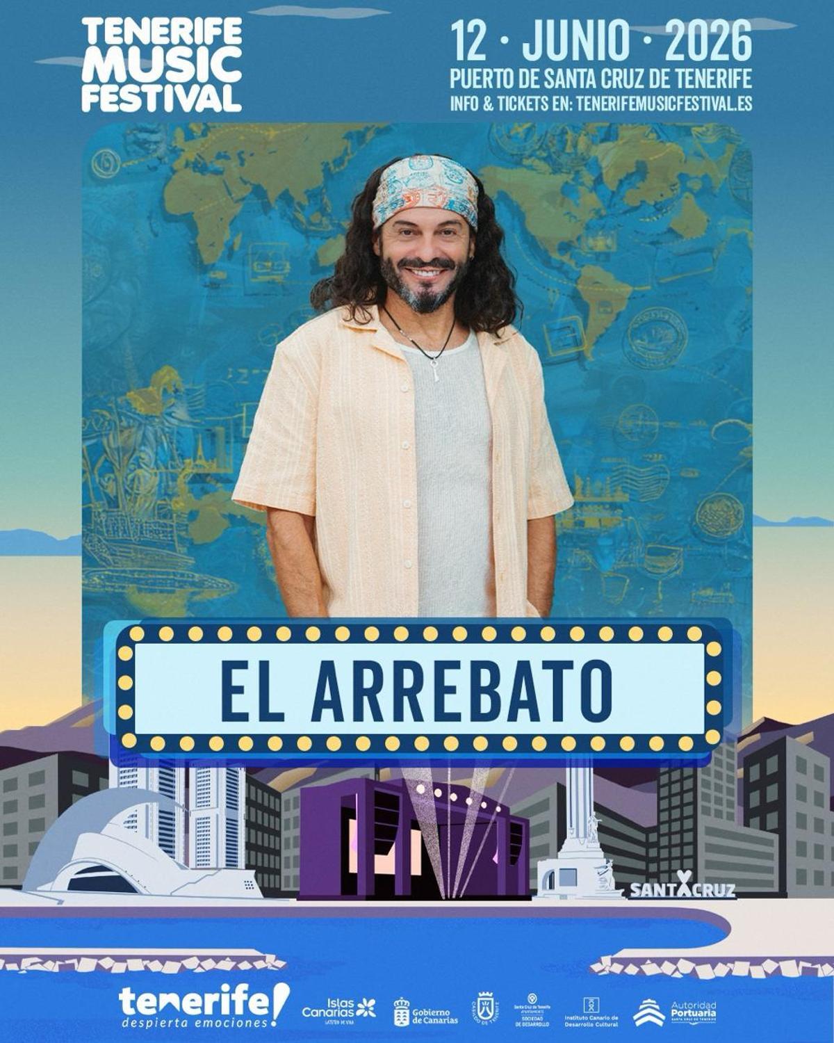 Imagen con la que el Tenerife Music Festival anuncia la participación de El Arrebato.