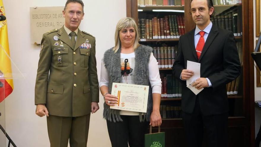 Premios del certamen de pintura militar