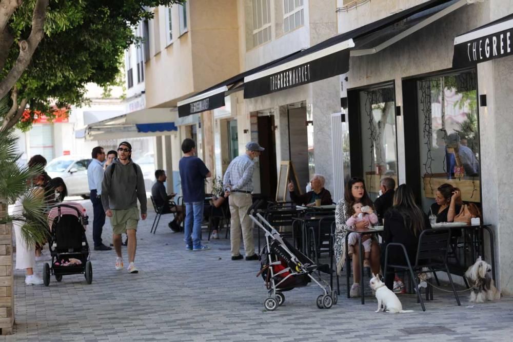 Reapertura de tiendas y bares en Ibiza.
