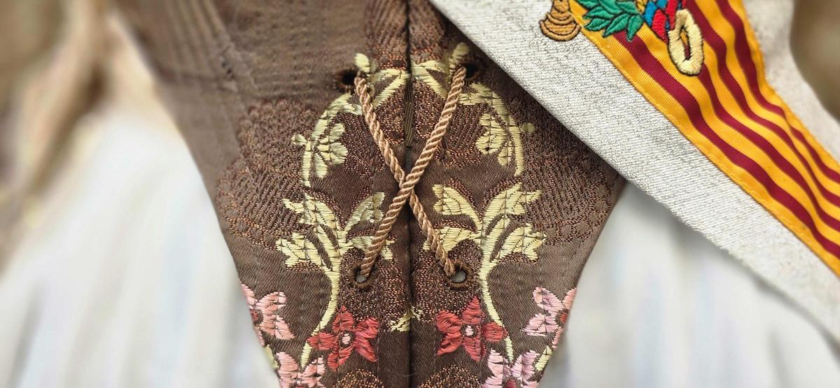 Detalle del abroche