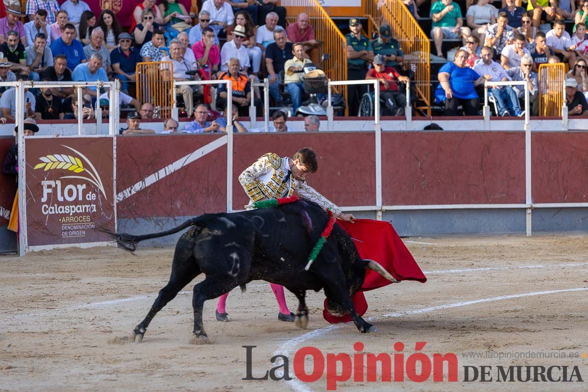 Quinta novillada Feria Taurina del Arroz en Calasparra (Marcos Linares, Diego Bastos y Tristán Barroso)