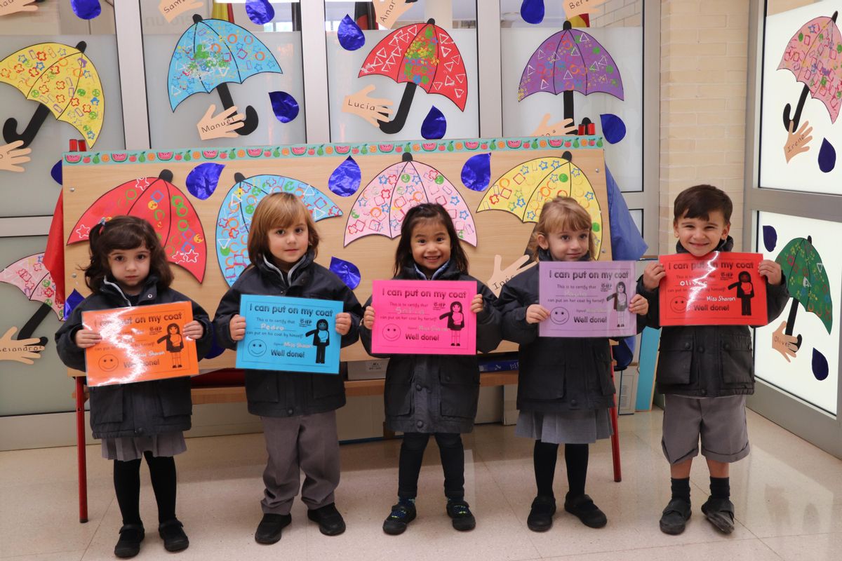 En el Colegio Inglés Zaragoza los niños realizan una inmersión lingüística en inglés desde los 3 años.