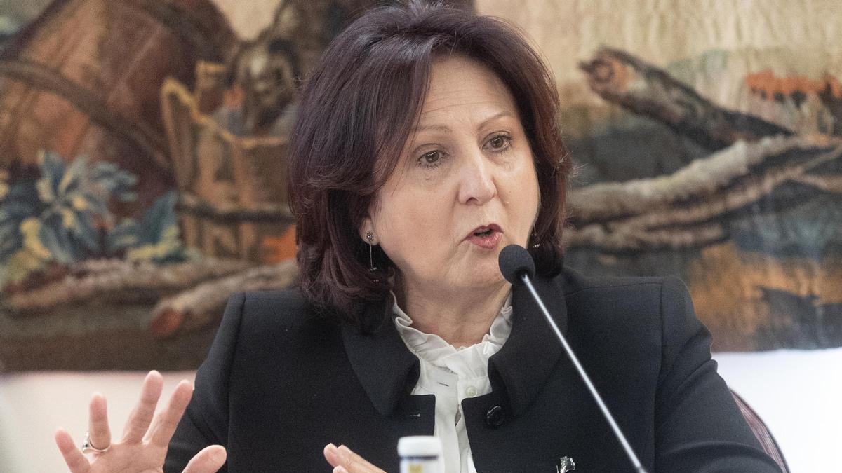 La fiscal general del Estado, Teresa Peramato, comparece en la comisión de Justicia del Senado