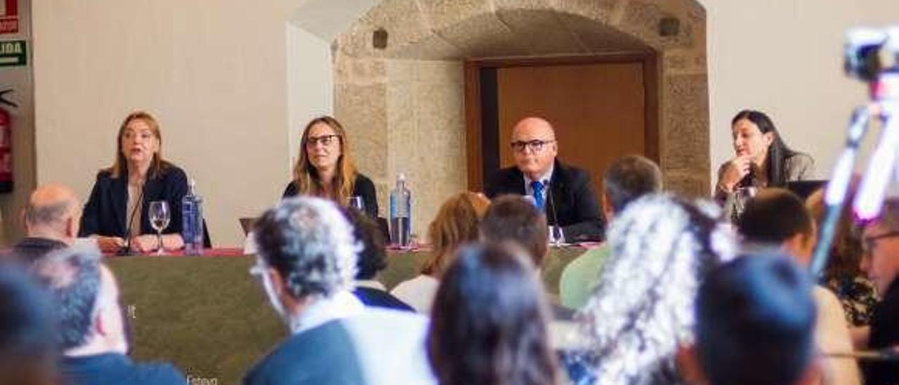 La inauguración, ayer, del &#039;Ourense Rural Summit&#039;. // I. O.