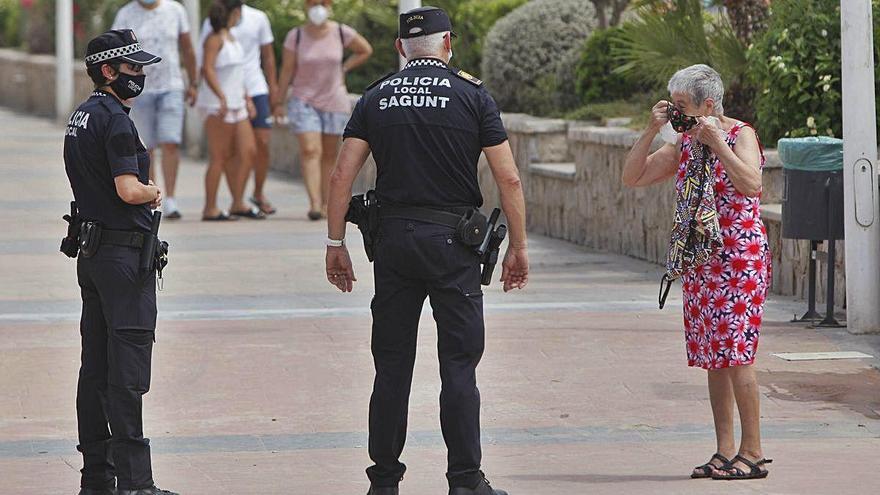 El estado de alarma sumó 168.000 multas y 1.409 detenidos en la C. Valenciana