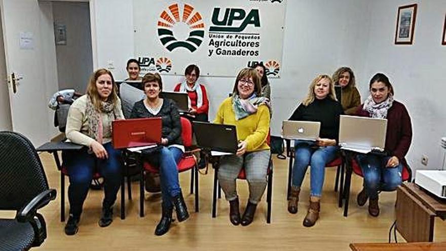 Asistentes al taller sobre nuevas tecnologías.