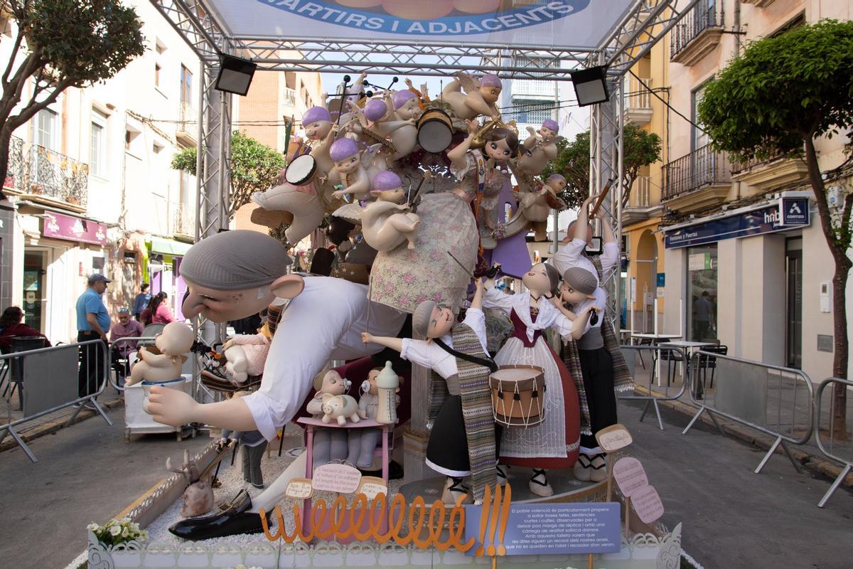 El monumento infantil de Màrtirs que ha ganado en Especial