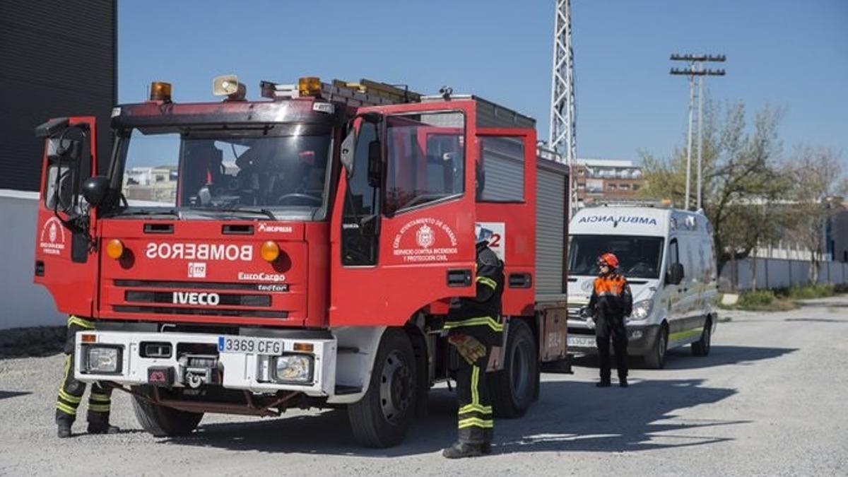 Bomberos.