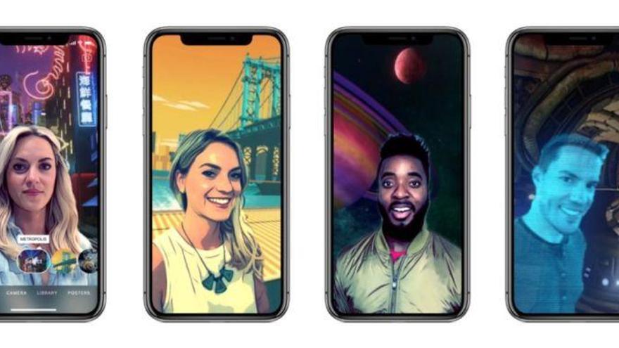 El nuevo dispositivo de Apple permite realizar selfies de 360º