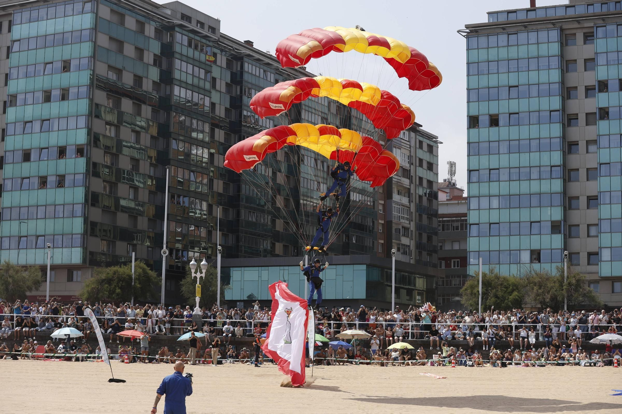 El espectacular y multitudinario Festival Aéreo de Gijón, en imágenes