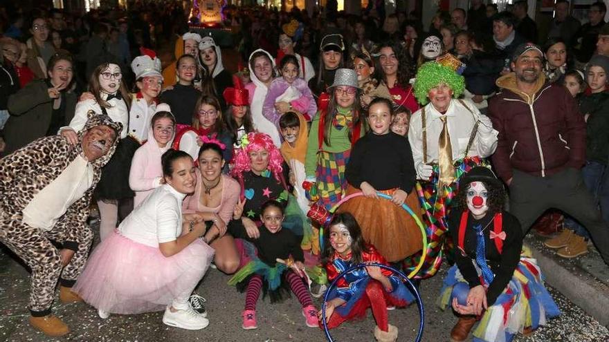 Participantes en la Cabalgata de Reyes de este año.  // Muñiz