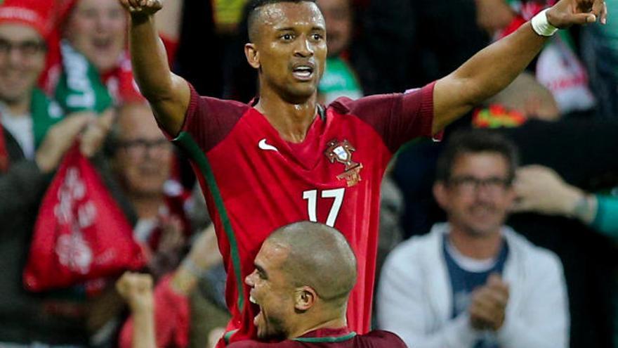 Nani, decisivo para Portugal.