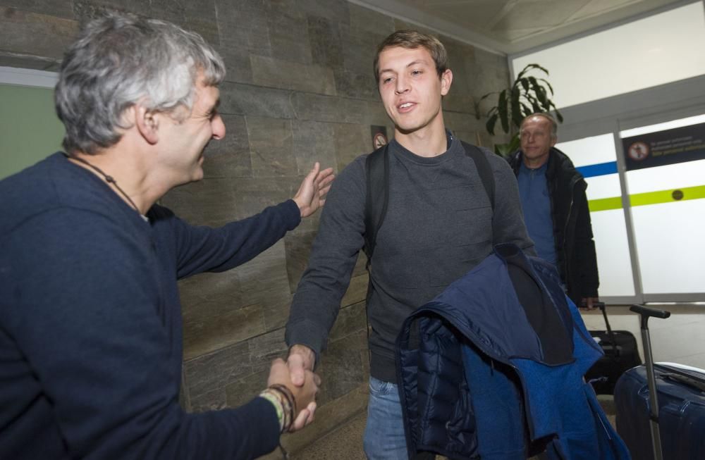 Davy Roef llega a A Coruña para jugar en el Dépor