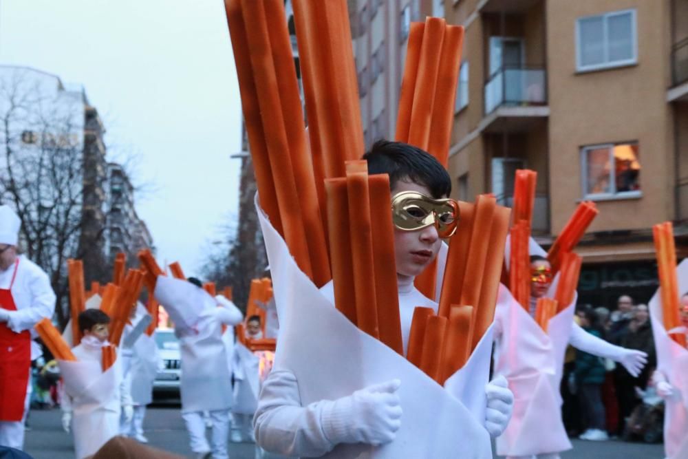 Carnaval en Zamora: Primer desfile