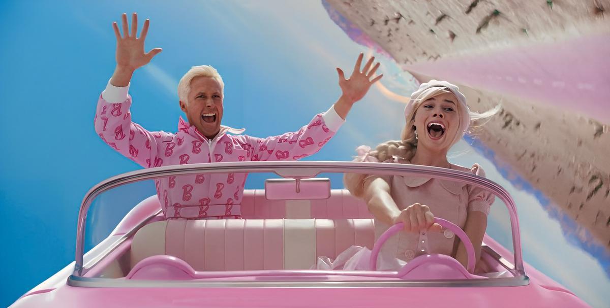 Margot Robbie y Ryan Gosling en trailer de Barbie.