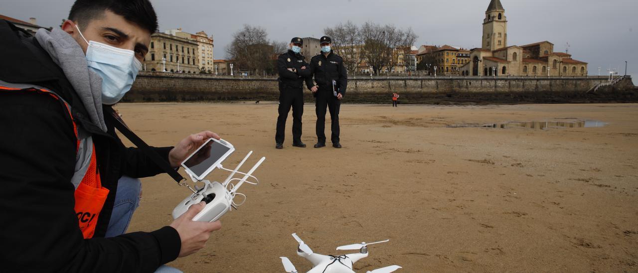 Asturias estrena su policía aérea con drones