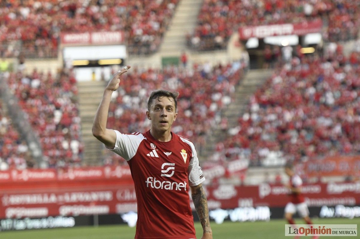 Así fue el encuentro del play off del Real Murcia y el Nástic en la lucha por el ascenso