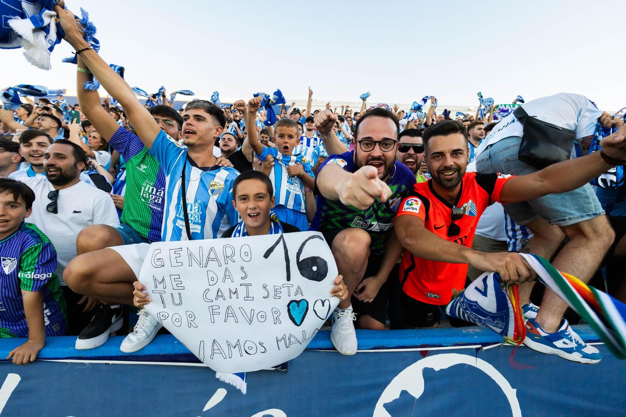 El Deportivo Linares - Málaga CF, en imágenes