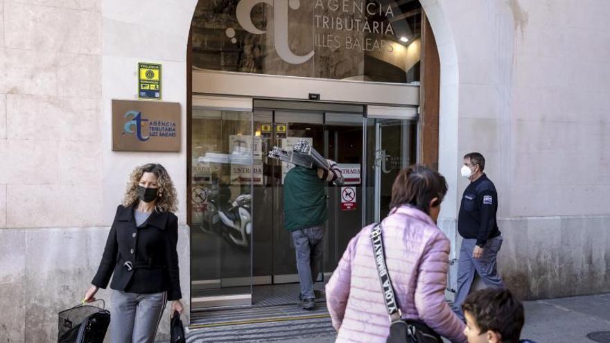 Sede de la Agencia Tributaria balear en Palma.