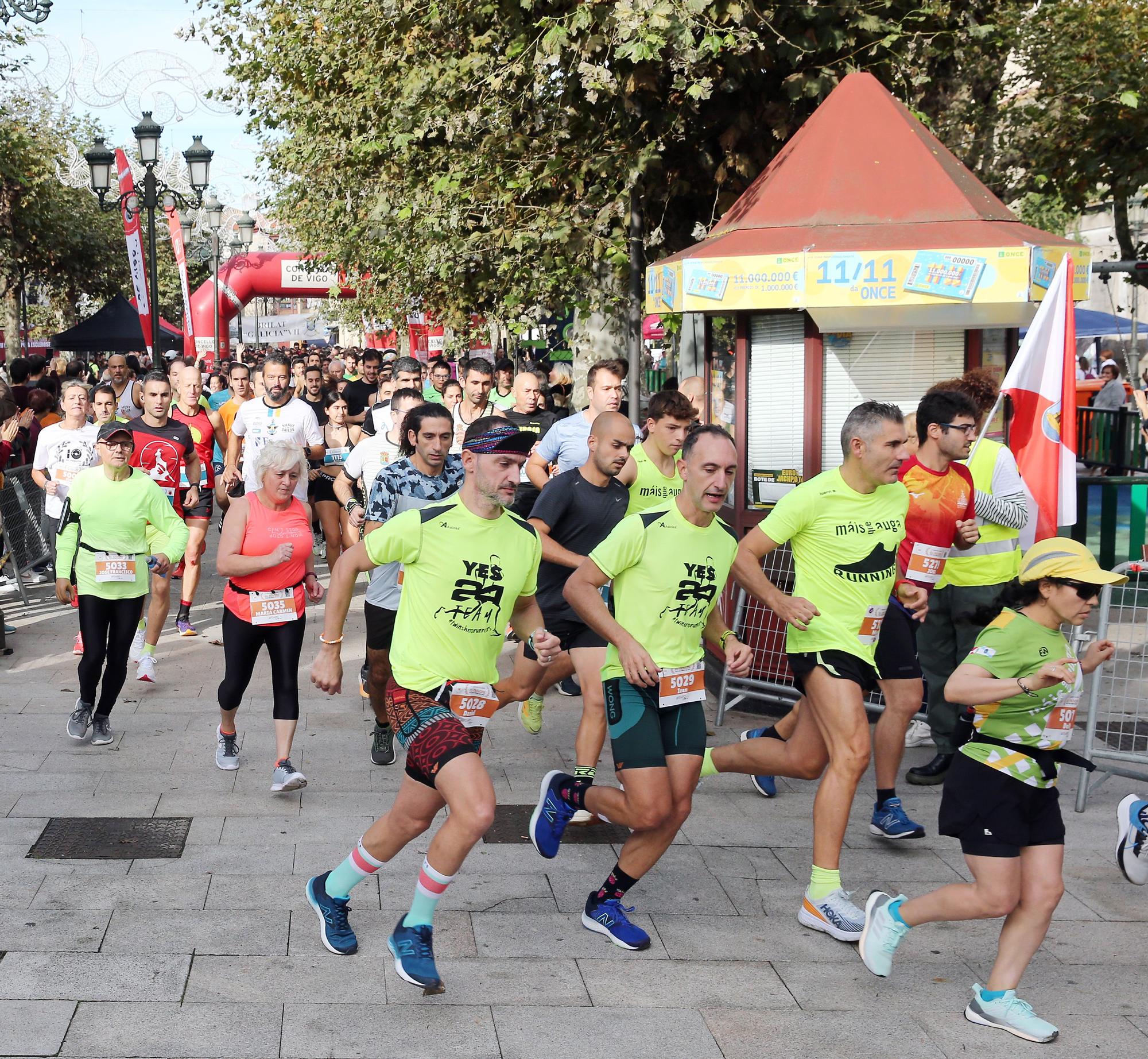 Un millar de personas a la carrera en Vigo por la Esclerosis Múltiple