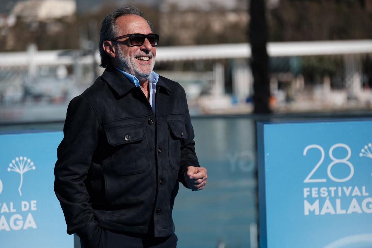 Guillermo Francella, en el photocall de 'Playa de Lobos'