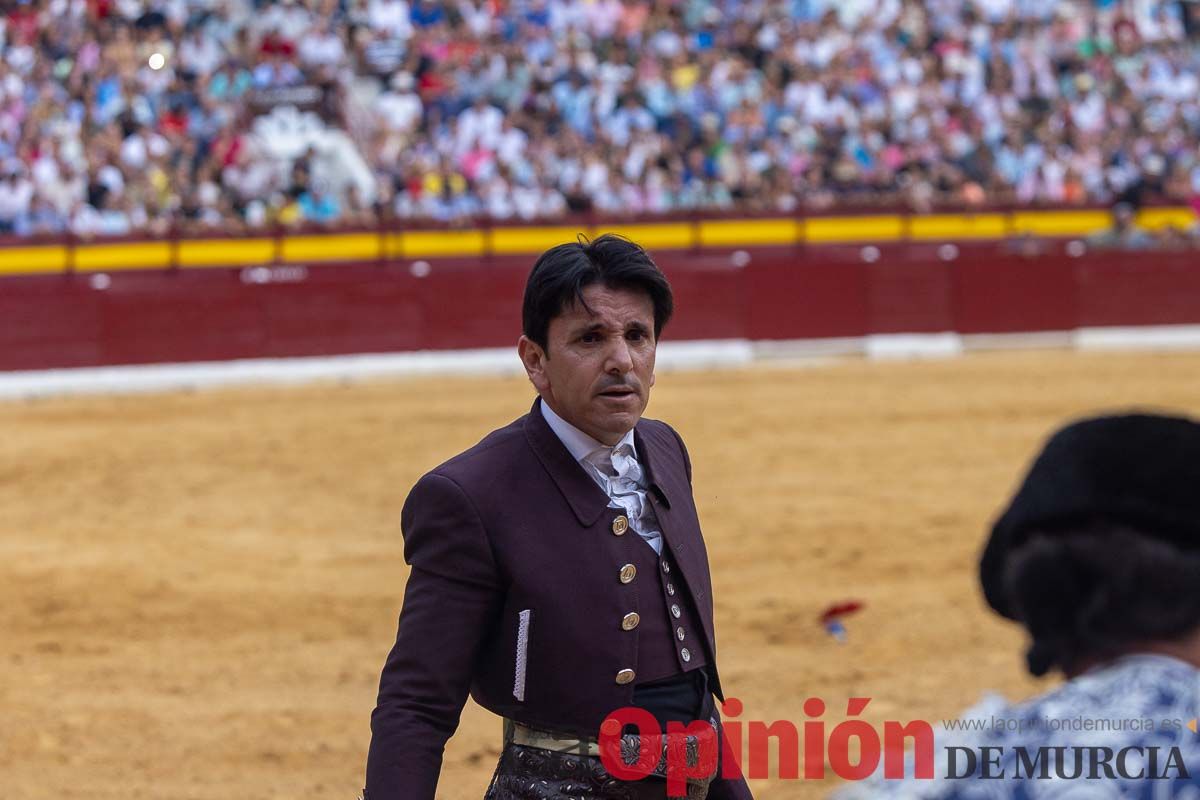 Corrida de Rejones en la Feria Taurina de Murcia (Andy Cartagena, Diego Ventura, Lea Vicens)