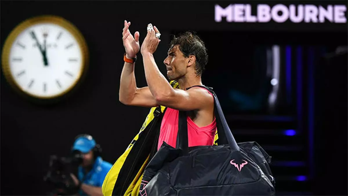 Nadal: "No me vi con actitud negativa durante el partido"