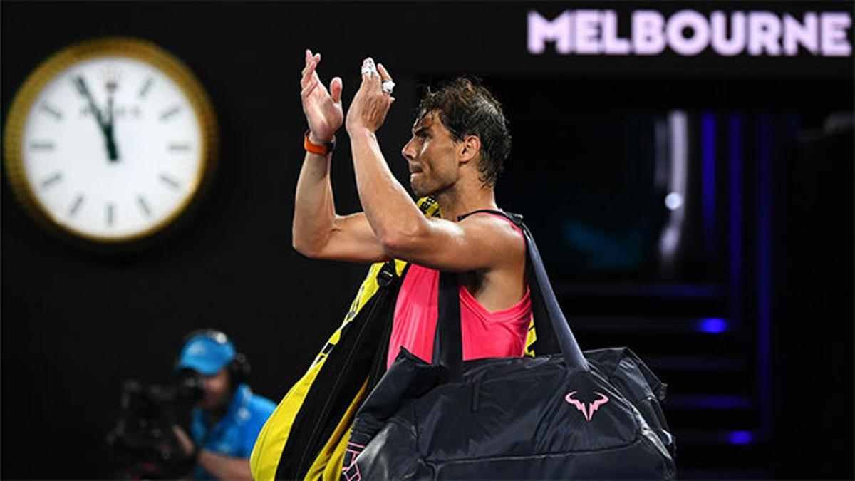 Nadal pierde ante Thiem y se despide del Open de Australia