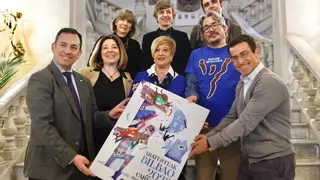 El cartel anunciador del carnaval de Bilbao es de este diseñador zamorano