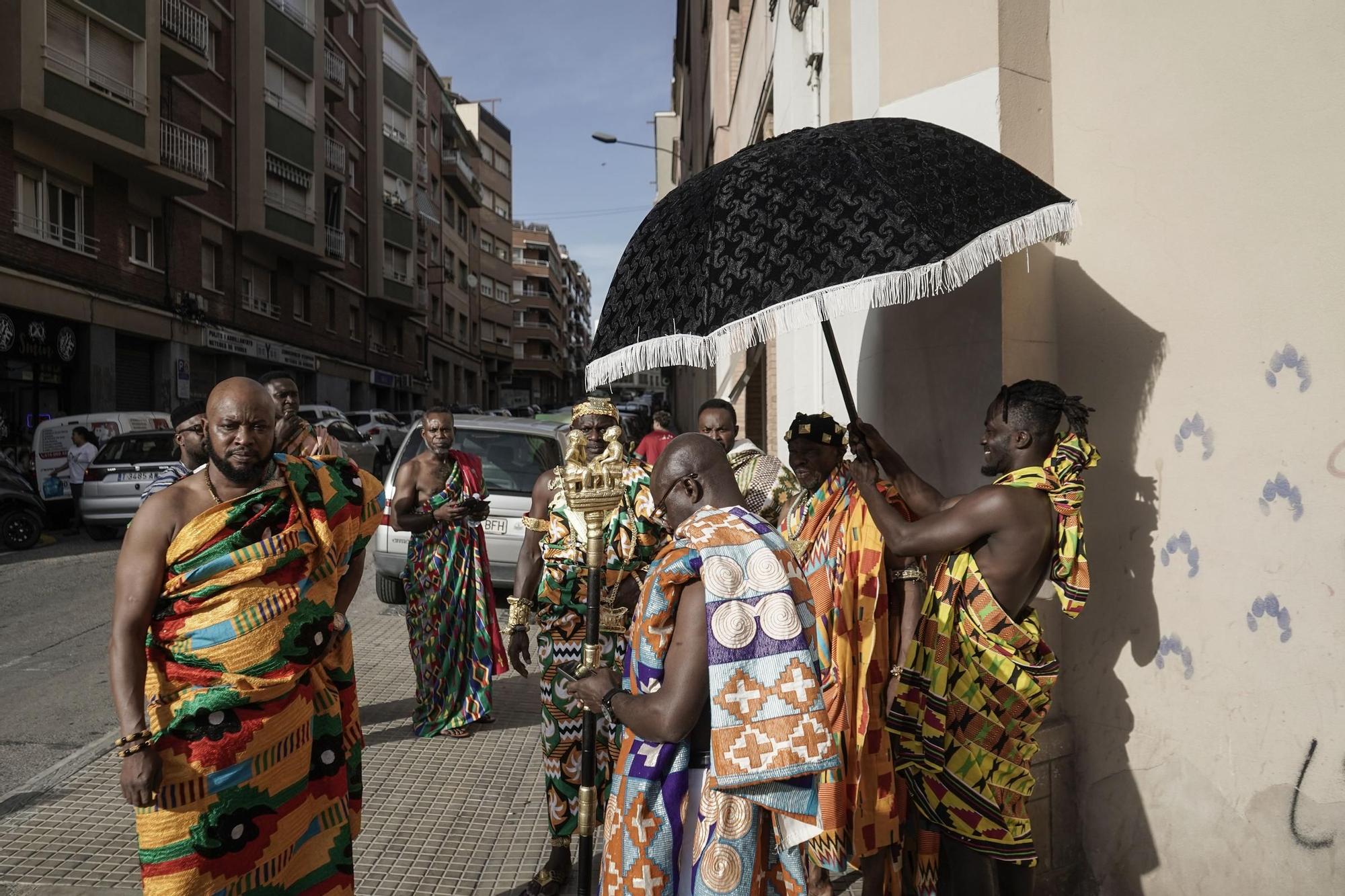 Totes les imatges de la festa solidària de la comunitat de Ghana