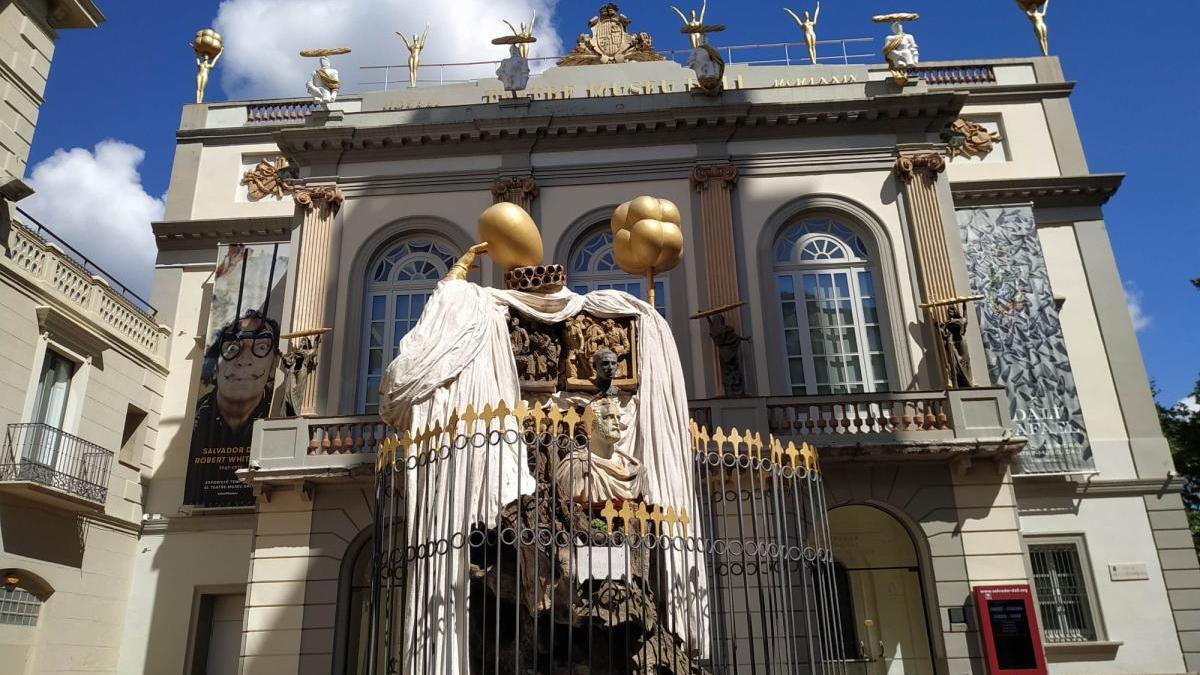 El Teatre Museu Dalí tancat al públic.