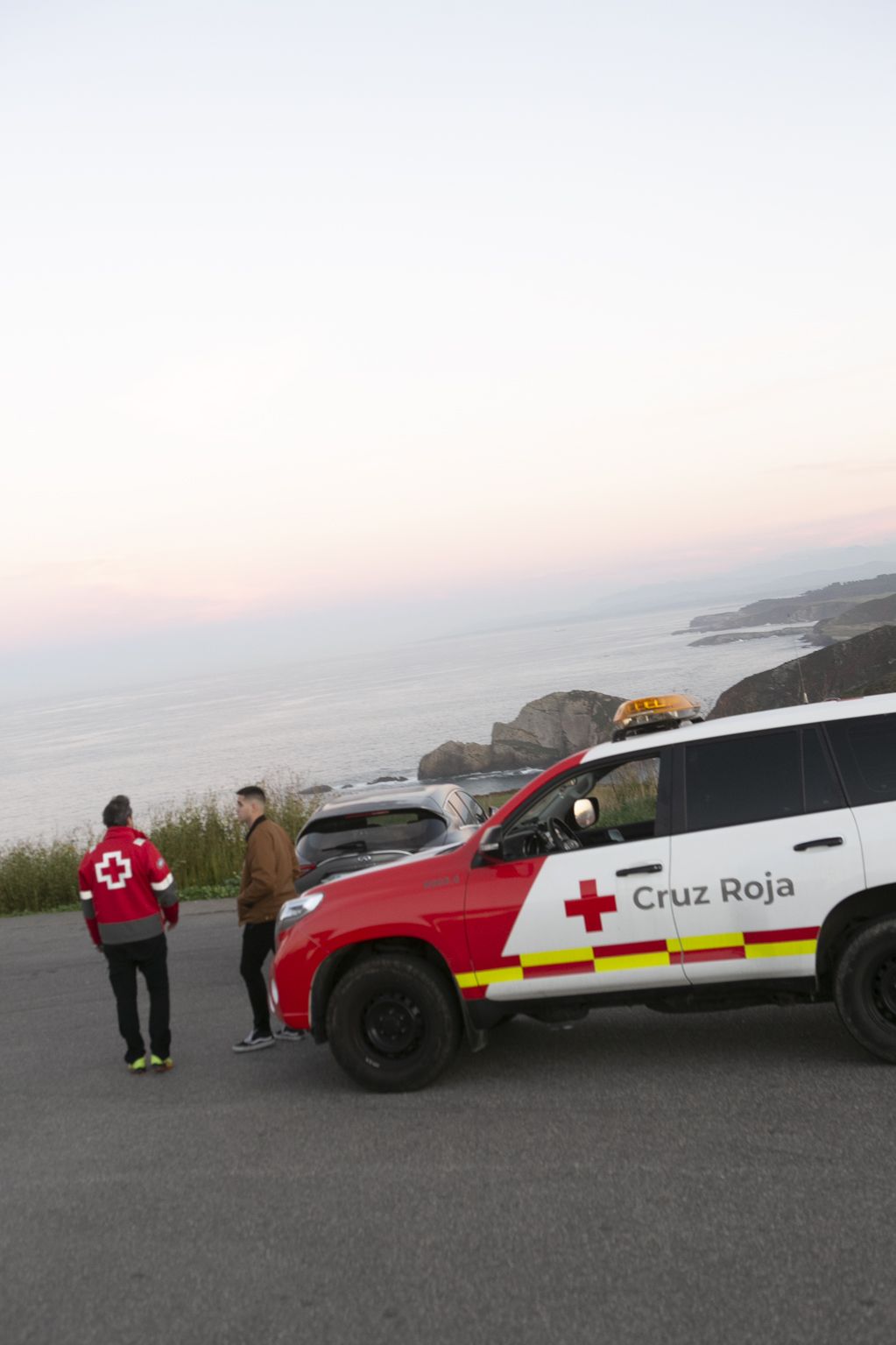 EN IMÁGENES: Operativo de búsqueda de una joven gijonesa en el entorno del cabo Peñas