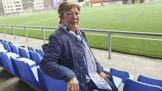 Oviedo despide a María Luisa Urbaneja, una de las mujeres más importantes en el fútbol asturiano y que marcó historia en La Corredoria