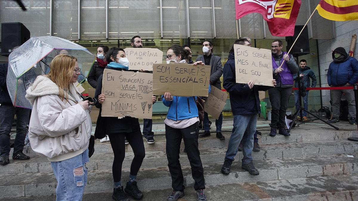 La concentració d&#039;aquest dimecres.