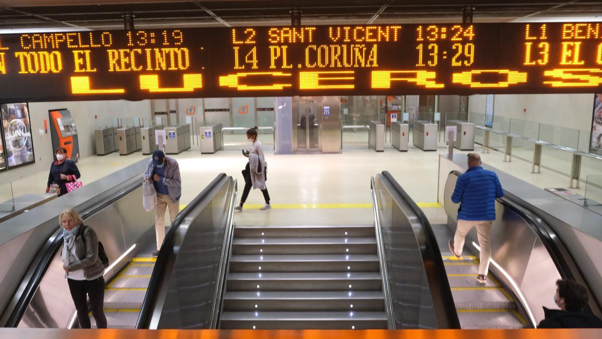 La actual estación central del TRAM de Luceros cederá su protagonismo a la intermodal del AVE