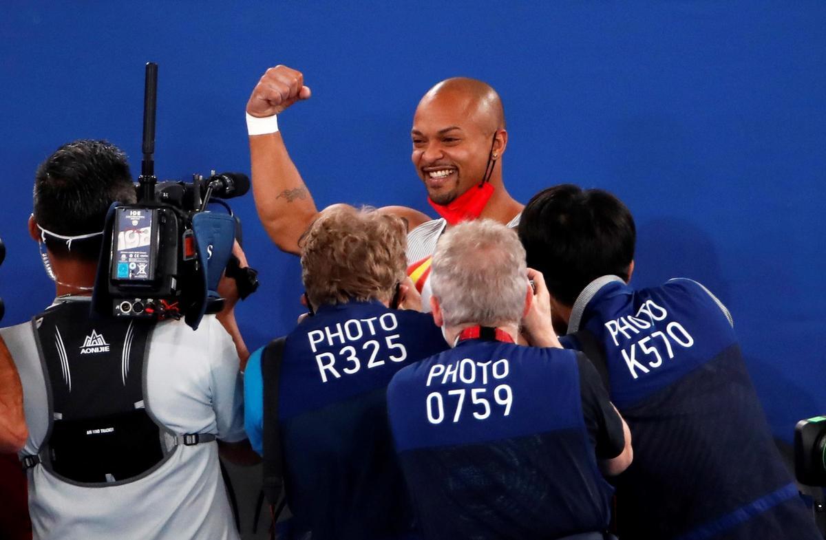 Rayderley Zapata consigue la sexta medalla para España en suelo Rayderley Zapata consigue la sexta medalla para España en suelo