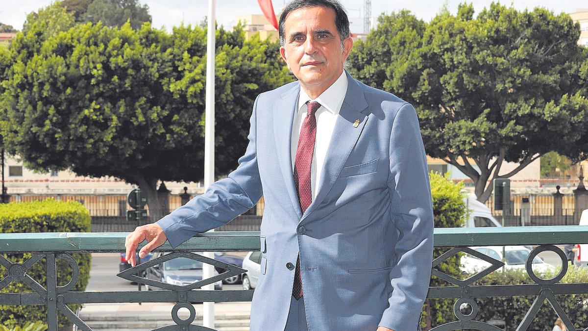 José Antonio Serrano, alcalde de Murcia