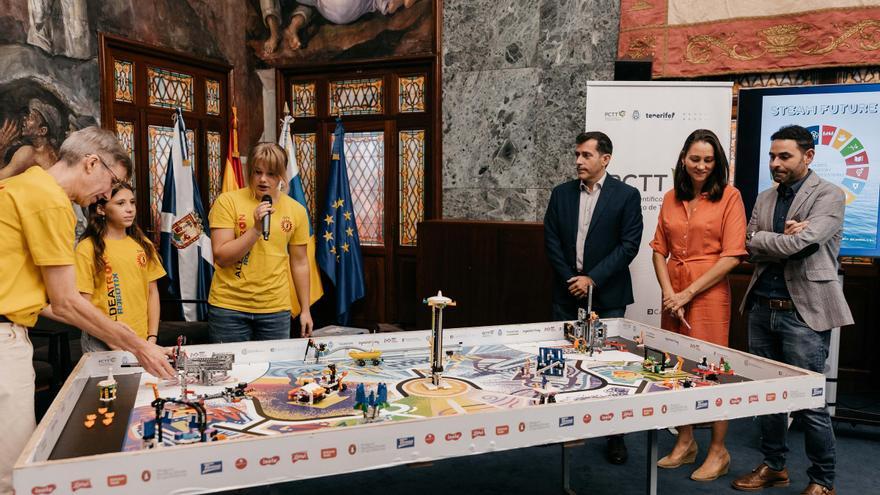 El Cabildo de Tenerife impulsa la &#039;First Lego League Canarias&#039; y el programa &#039;STEAM Future&#039;