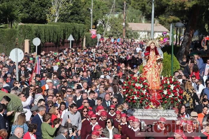 La Santa 'baja' a Totana