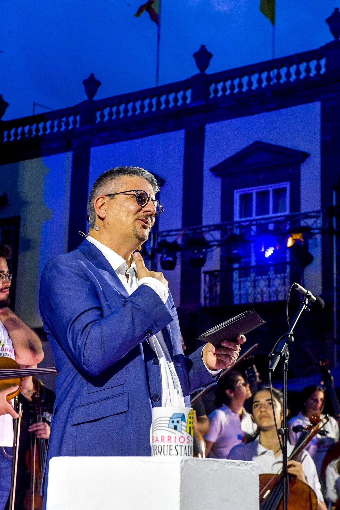 José Brito en el pregón de las Fiestas Fundacionales 2022 de Las Palmas de Gran Canaria