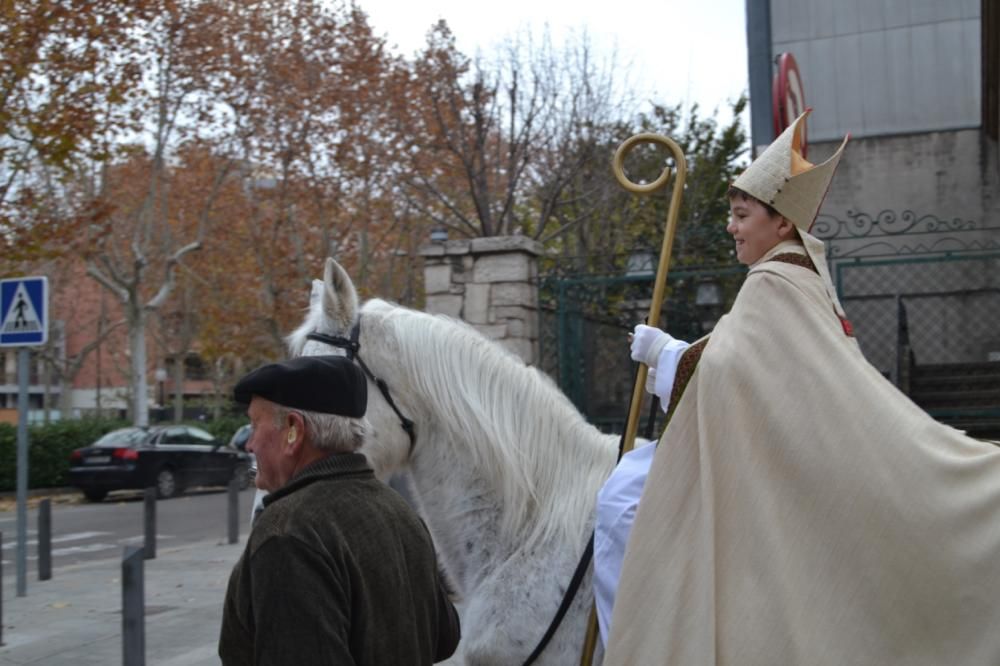 Sant Nicolau a l'escola Mowgli d'Igualada