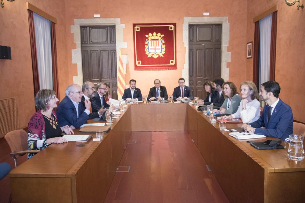 El Govern celebra la seva reunió setmanal a Manresa