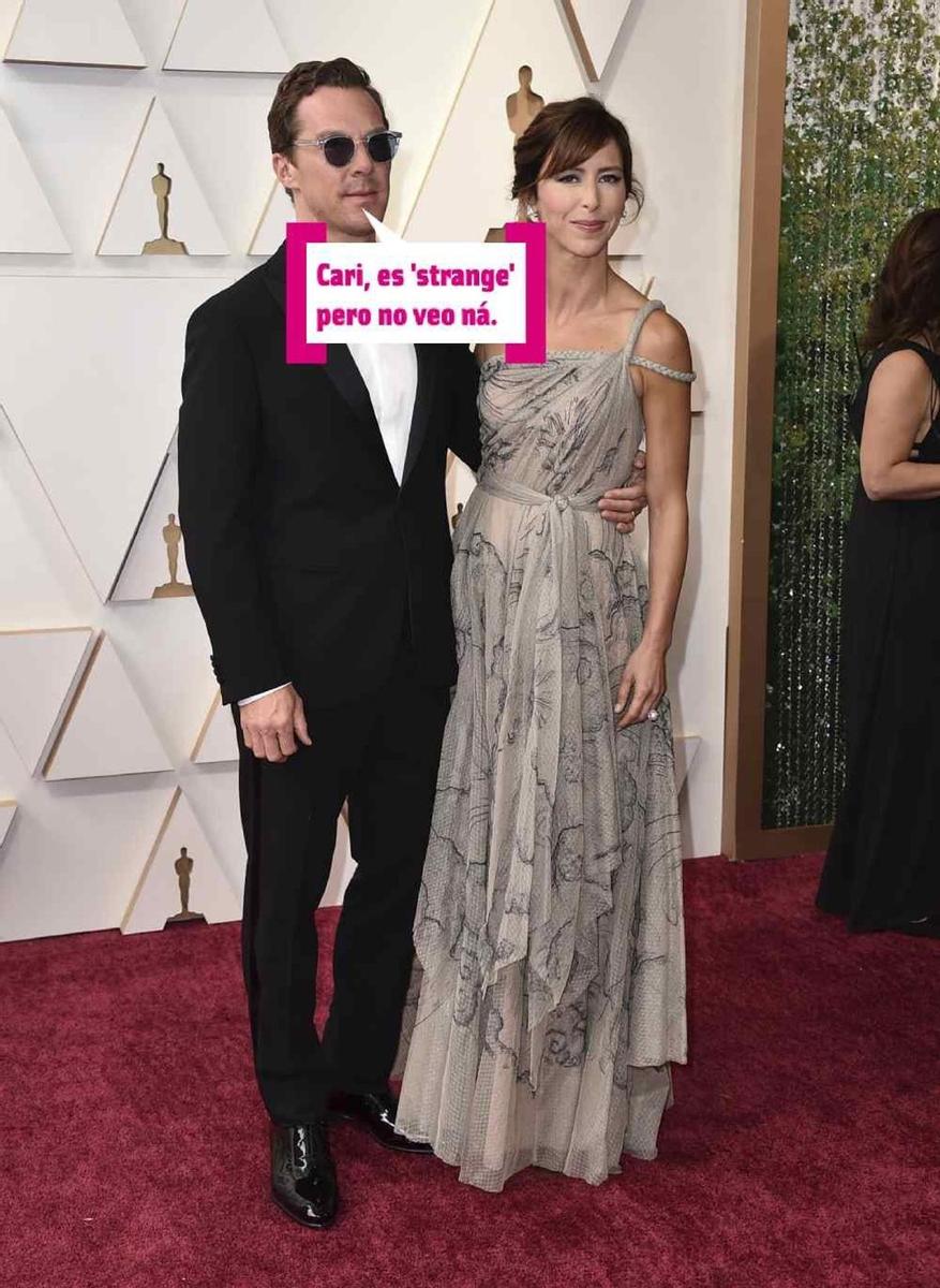 Premios Oscar 2022: Benedict Cumberbatch y Sophie Hunter